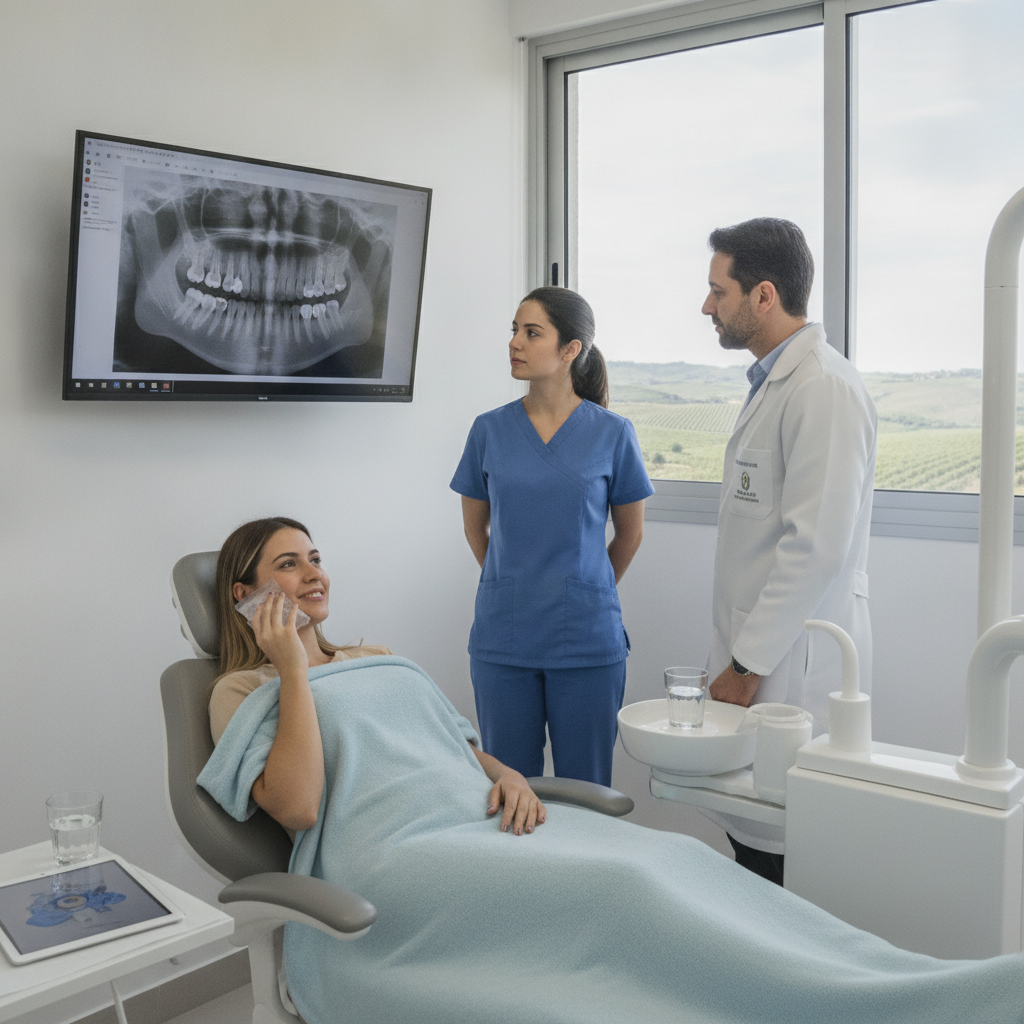 Como é a recuperação do implante dentário em Flores da Cunha