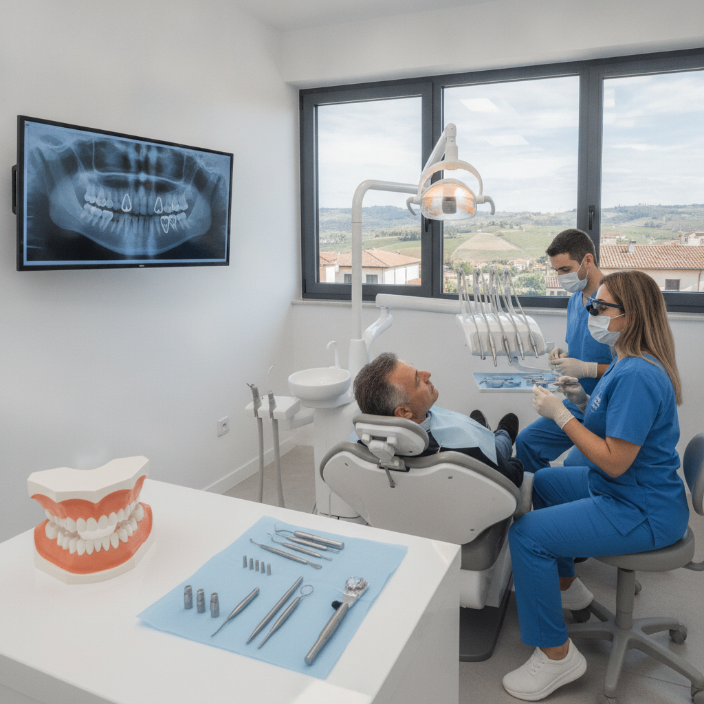 Implante Dentário de Carga Imediata em Flores da Cunha