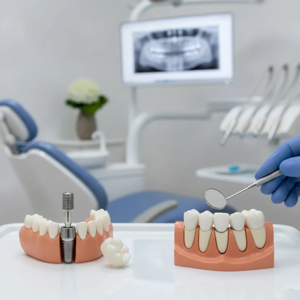 Implante dentário ou ponte fixa: qual a diferença? Flores da Cunha
